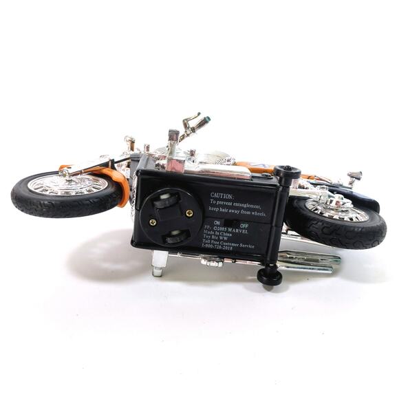 Marvel Fantastic Four The Thing Battery Powered Motorcycle Toy Biz 2005 - Picture 6 of 7